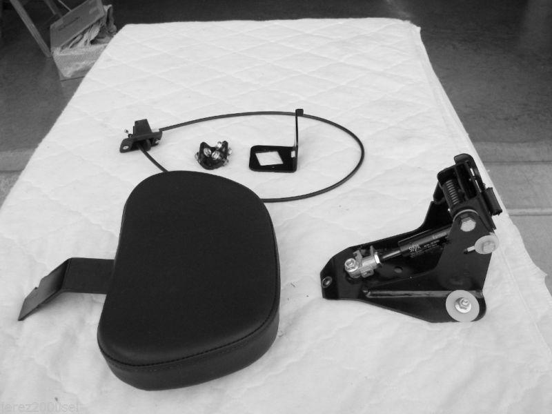 Purchase Harley Davidson FL Adjustable Rider Backrest + mounting kit+