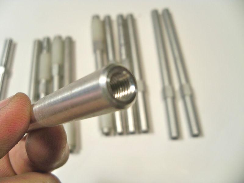 Purchase 10 Assorted aluminum hollow 1/4" x 28 thread braces NICE Late