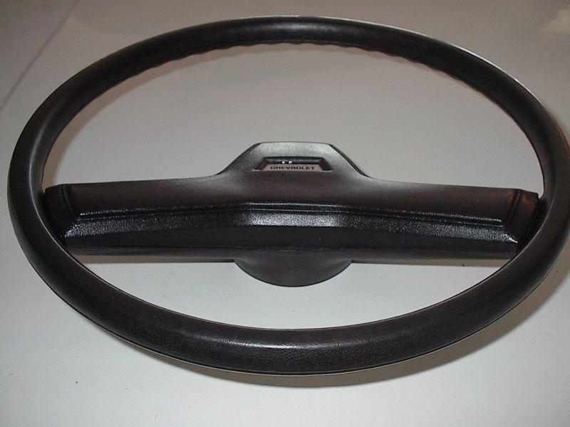 1982-88 CHEVROLET TRUCK VAN STEERING WHEEL Black hotrod rat rod factory custom, US $19.99, image 2
