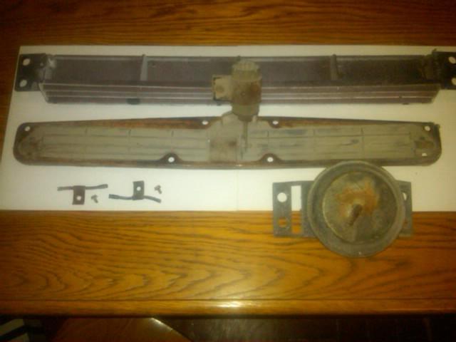 1970-1972 chevelle. 1969 camaro cowl induction hood parts - 1 lot