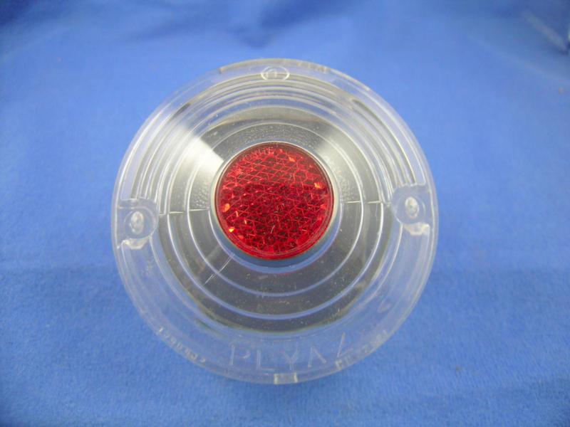 1954 plymouth back up light lens & reflector nos 54