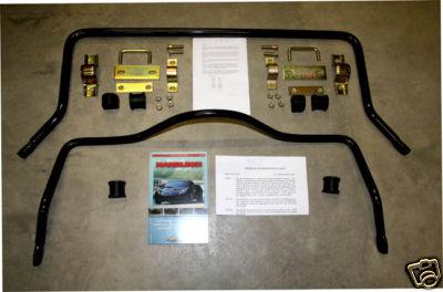 New! 62 63 64 65 66 1967 chevy 2 ii nova front and rear sway bar kit solid bars 