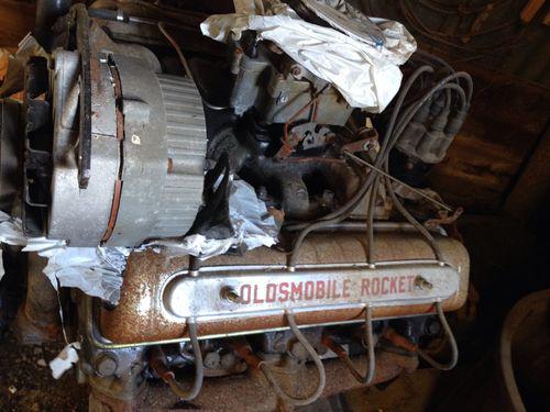 Oldsmobile rocket 88 original 303 motor - trans fits 1948 49 50 51 52 53 54 55