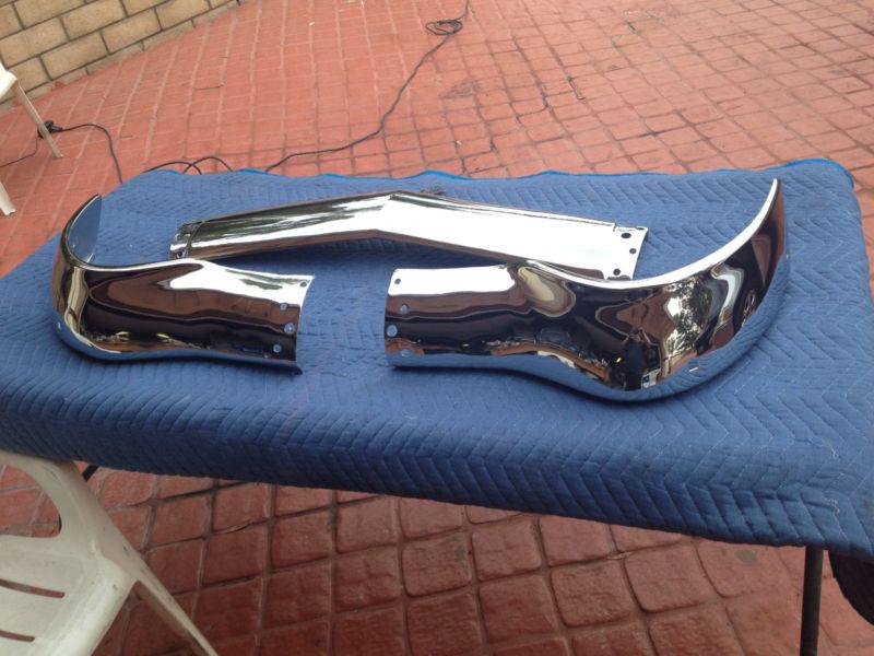 1956 chevy car or bel air or 210 or st-wag front bumper 