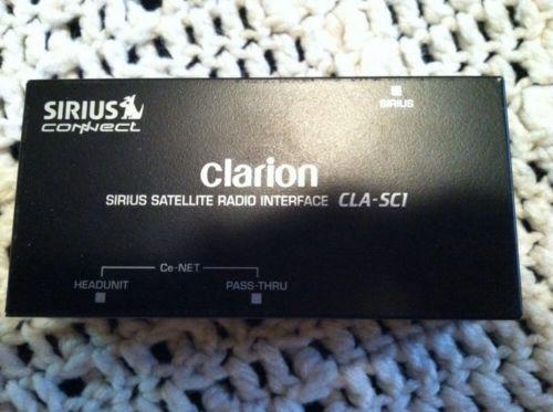 Clarion cla-sc1 sirius satellite radio interface 2.5 meter cenet cable too!