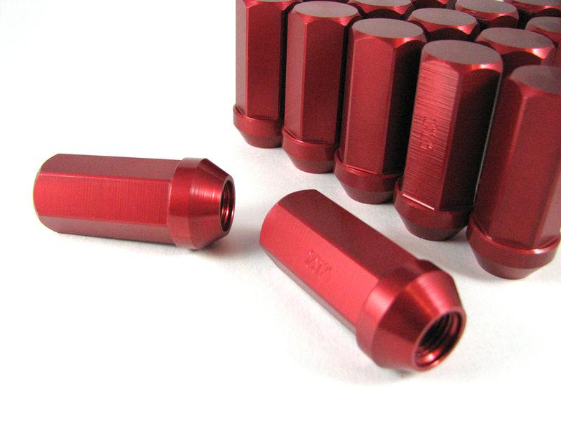 Purchase Lug Nuts Lightweight Racing ClosedEnd 1/2" Red in EZ