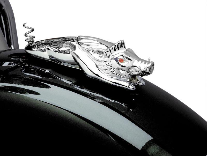 Kuryakyn wild boar fender ornament 9022