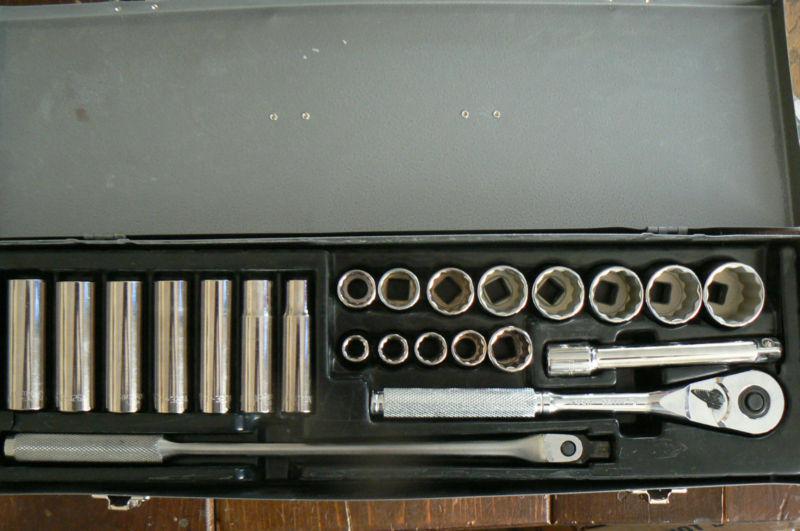 Armstrong 1/2 inch socket set- made in the usa