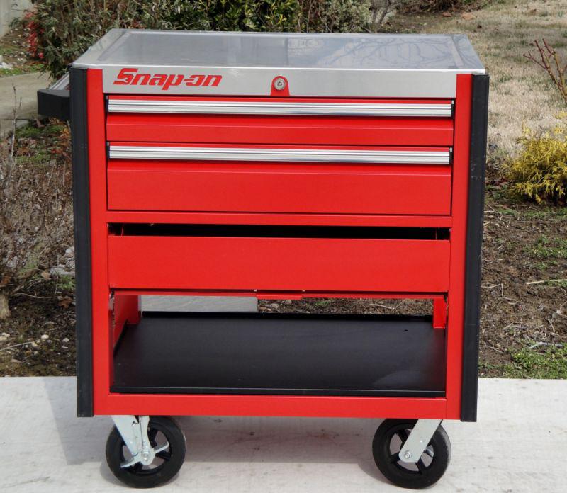 Snap On Red Epiq Tool Cart Box & Stainless Steel Top  KRSC101PBO, US $1,500.00, image 3