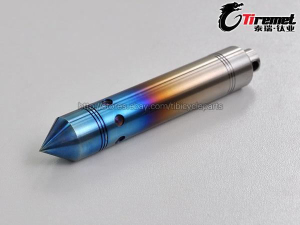 Titanium ti edc tool/capsule/tablet/pill box waterproof for backpacking/camping 