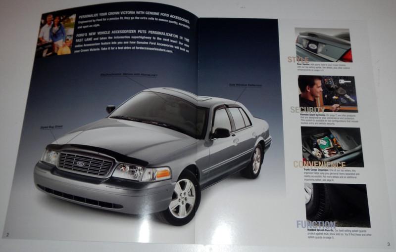 Purchase 2007 FORD CROWN VICTORIA ACCESSORIES BROCHURE in Clawson