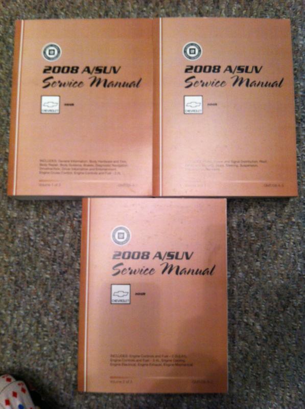 07 08 09 10 hhr hhr ss gm service manual helms manuals repair book set of 3