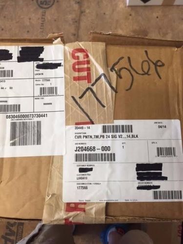 2014 sun tracker party barge 24 signature series ver. 2 cover - 35449-14 black