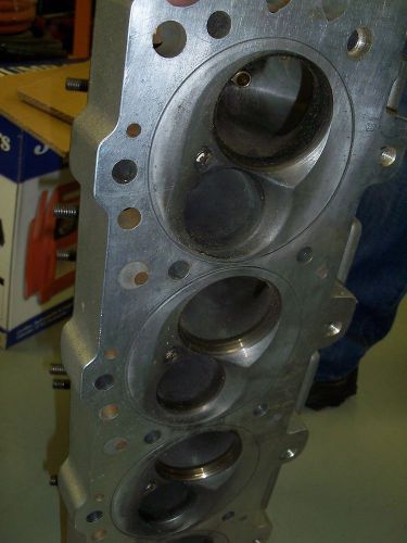 Bb chevy gm pro stock cylinder heads sheet metal intake manifold foltz more pics
