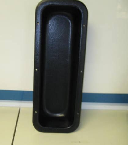 Ssi boat &amp; rv fire extinguisher storage box in black