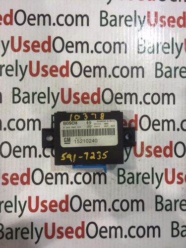 04 05 06 cadillac srx chassis ecm driver assist 15210240 gm park assist