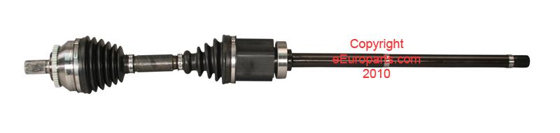 New empi axle assembly - front passenger side ( automatic) volvo oe 36000530