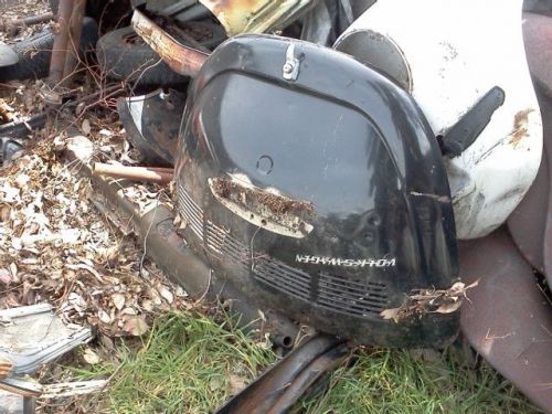 Vw volkswagen bug super beetle stock 73 74 75 76 77  rear body deck lid decklid