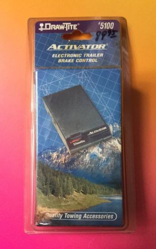 Draw-tite activator. electronic trailer brake control #5100. towing accessories