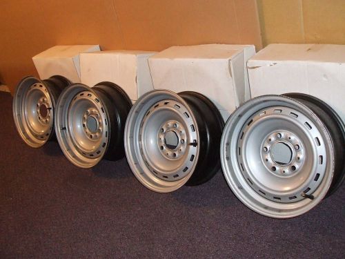 (4) rare vintage wheels  15 x 6.5 fits gm, chevy, pontiac,cadillac, all four