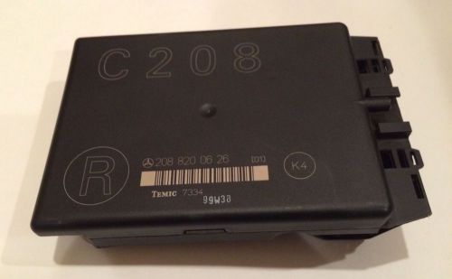 98-02 mercedes benz w208 seat control module unit passenger side door 2088200626