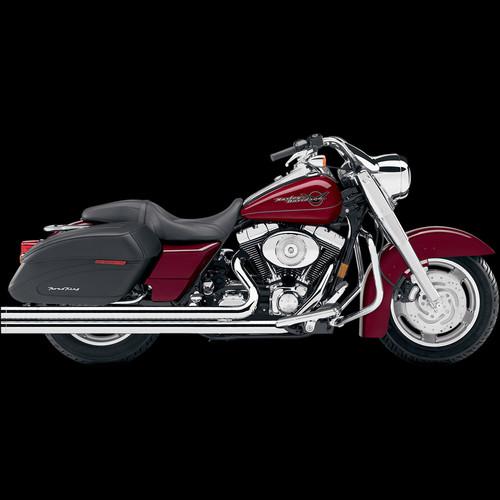 Speedster exhausts w/powerport, xtra long chrome for 1995-2006 harley touring