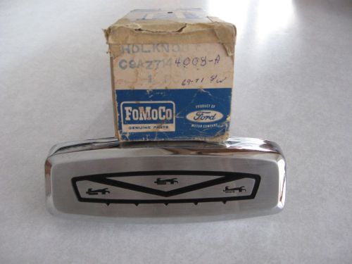 1969-71 ford s/w back window regulator handle and knob nos #c9az-7144008-a