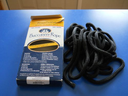 3/8 x 20' black dock line ( 2 boxes) part # 30-24420 blk