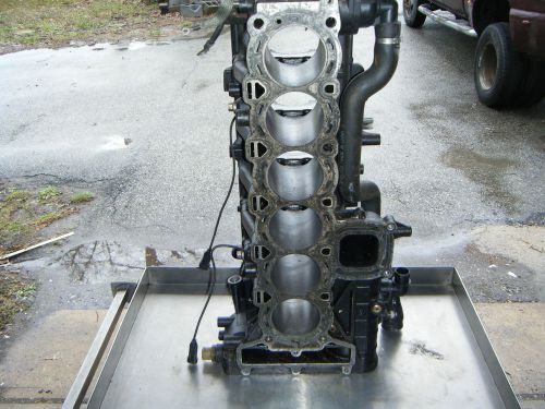 Mercury 275 verado powerhead block pistons crank valves cams covers