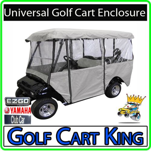 Ezgo - club car - yamaha golf cart enclosure - (4 pass)