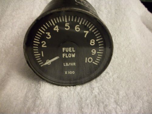 Vintage elliott dc indicator fuel flow 7802.322000 1-10 lb/hr