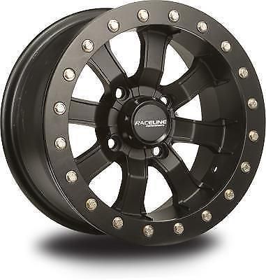 Sedona a71b-57056-00 raceline mamba blackout beadlock wheel - 15x7 - 4+3 offset