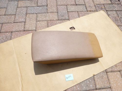 Mercedes w123 300cd 280ce coupe 2-door rear lower arm rest pad  color tan   #041