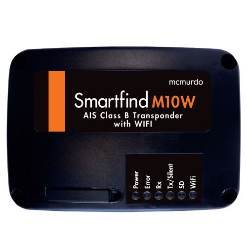 Mcmurdo smartfind m10w class b ais transponder model#  21-200-002a