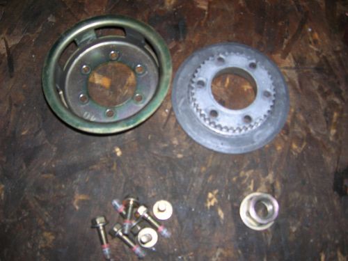 2002 polaris edge rmk 800 recoil pully assembly with bolts and nut