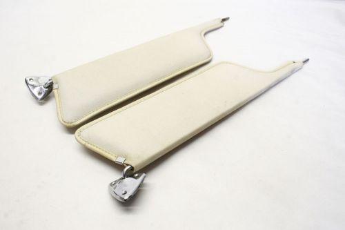 1968 1969 1970 ford car interior sun visor pair chrome brackets c8ab-6204122