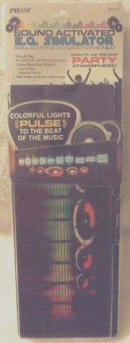 Pilot automotive cz-3133 sound activated eq simulator plug &amp; play nib
