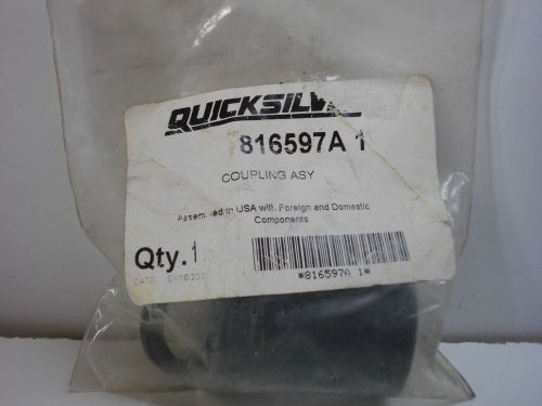 Quicksilver mercruiser alpha 1 mercury mariner ob water tube coupling 816597a 1
