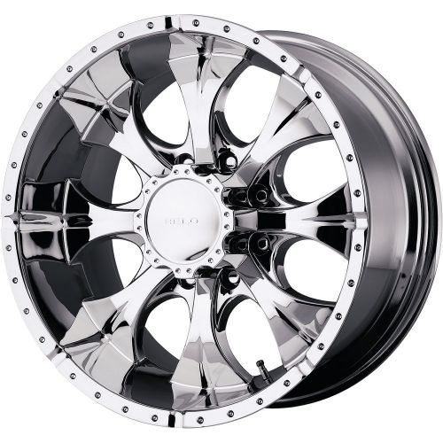 He7917980212aa 17x9 8x6.5 (8x165.1) wheels rims chrome -12 offset alloy 8 spoke