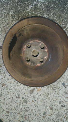 Chevy 292  water pump two goove pulley...