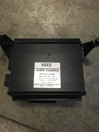 Porsche 996 &amp; 986 boxster oem haes / nokia amplifier 4 x 40w plus bracket