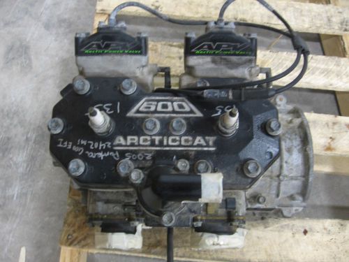 Arctic cat snowmobile 2005 pantera 600 efi short block engine 0662-404