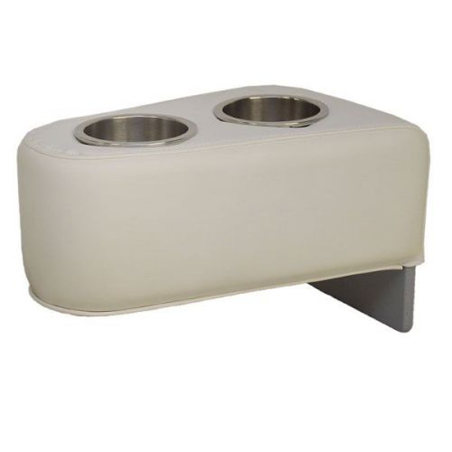 Godfrey 276855 oem gel white vinyl removable pontoon boat cup holder armrest