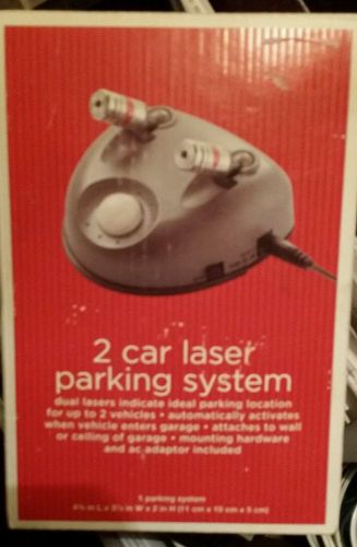 New 2 car laser parking system ac adaptor included