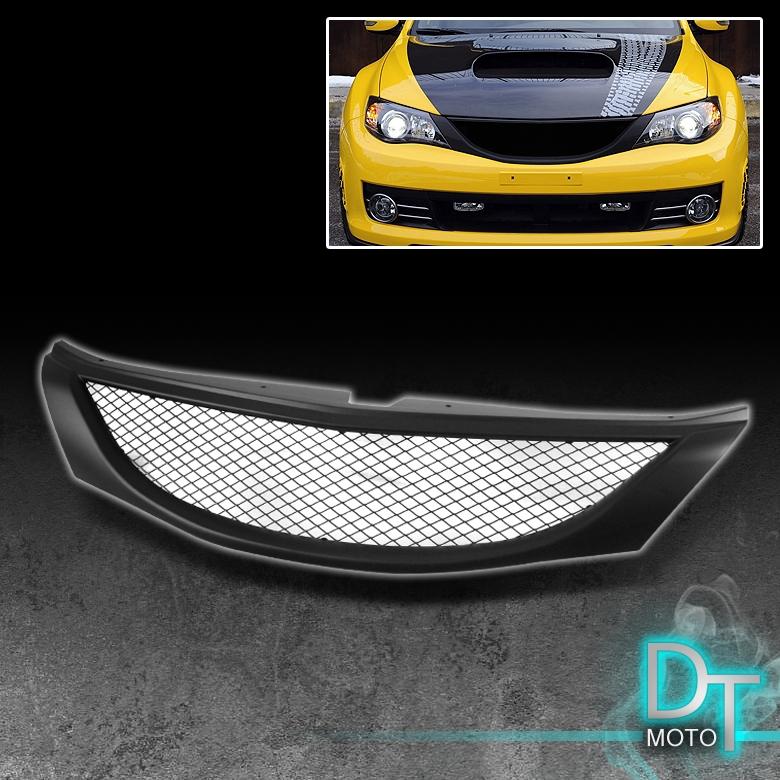 08-13 subaru impreza wrx sti jdm sport mesh front hood grille grill