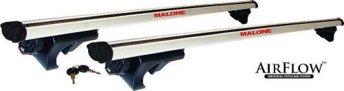2008-2009 subaru outback malone airflow 50" cross bars,165 lb, lifetime warranty