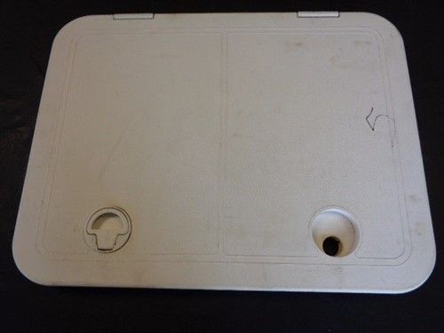 Bomar hatch door off g71621 white 21" x 15 7/8" marine boat