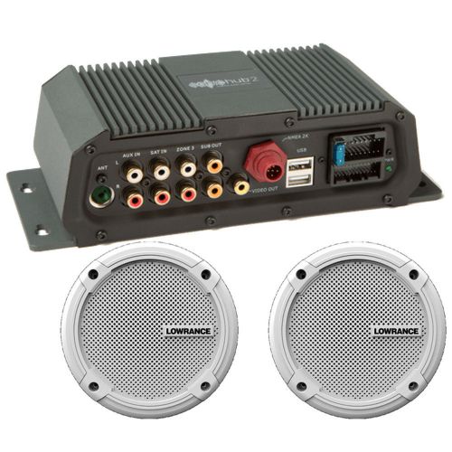 Purchase 300 REBATE Lowrance Sonichub Marine Audio Server W 6 5 
