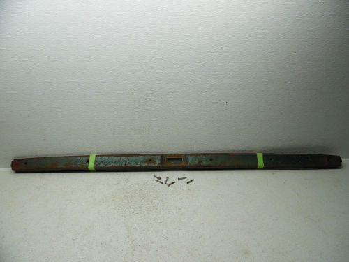 53 54 1953 1954 chevy station wagon rear lower tailgate edge latch cover trim