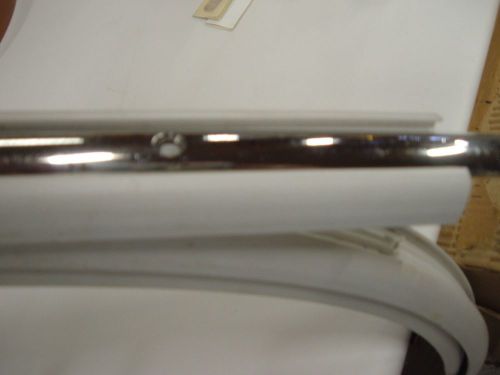 Stainless steel half moon hollow rubrail insert 6' lengths gunnel boat marine